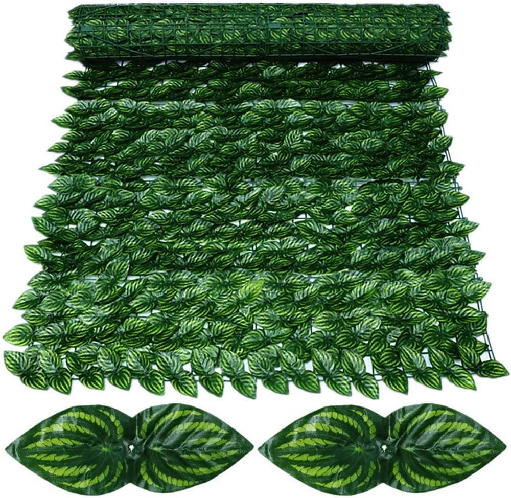 Haie lierre artificiel feuillage 1m x 1m