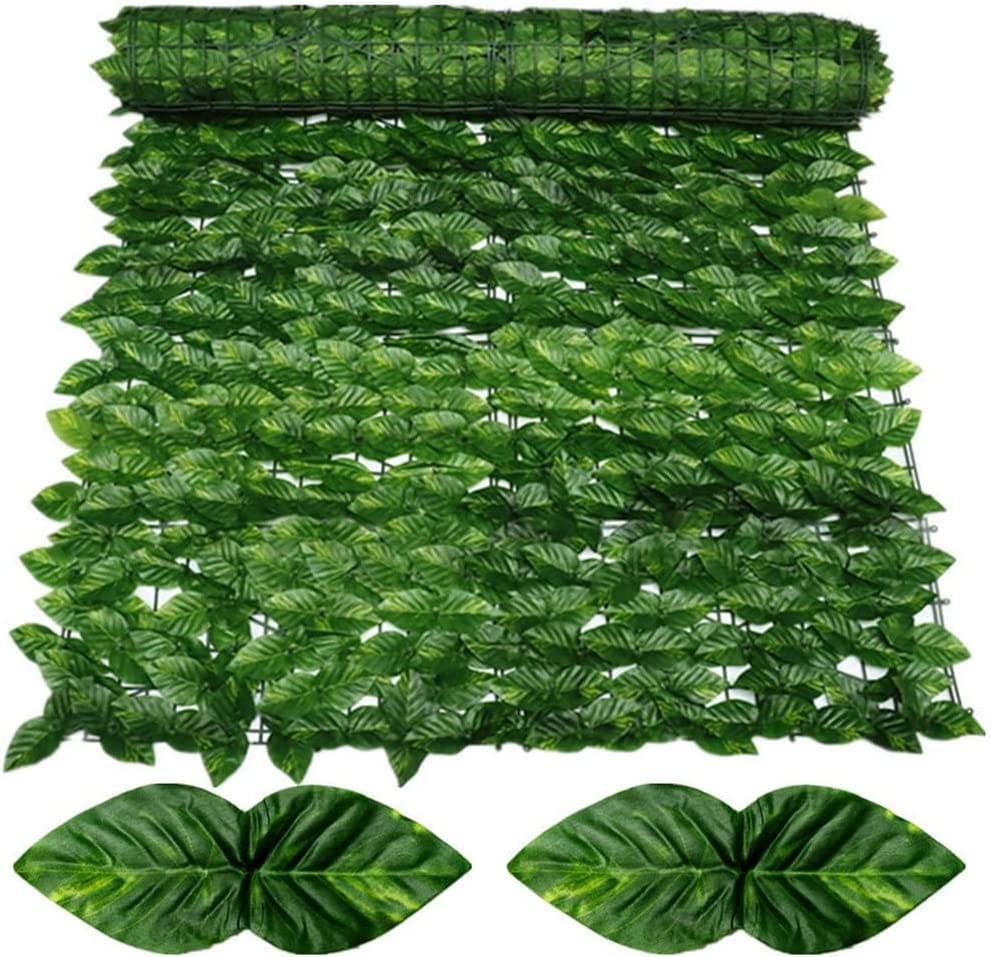 Haie artificielle lierre feuillage 1m x 1m