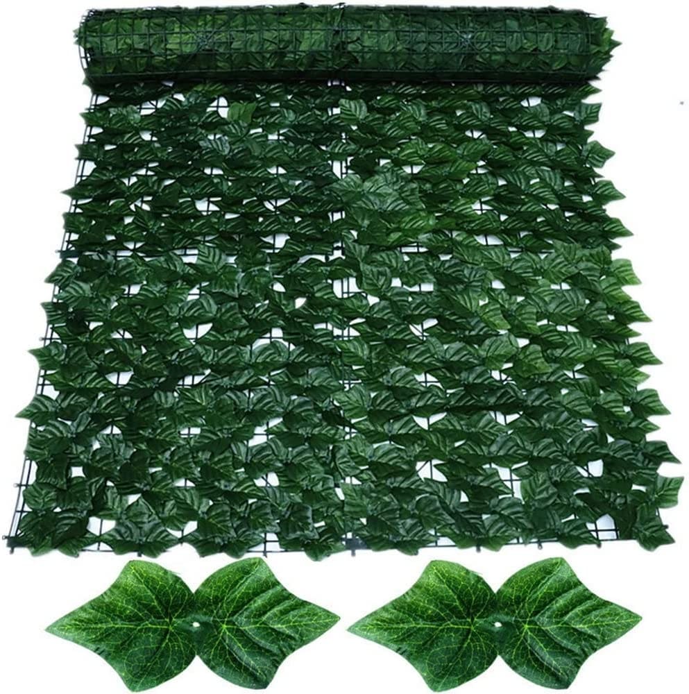Haie feuillage lierre artificiel 100x100 cm