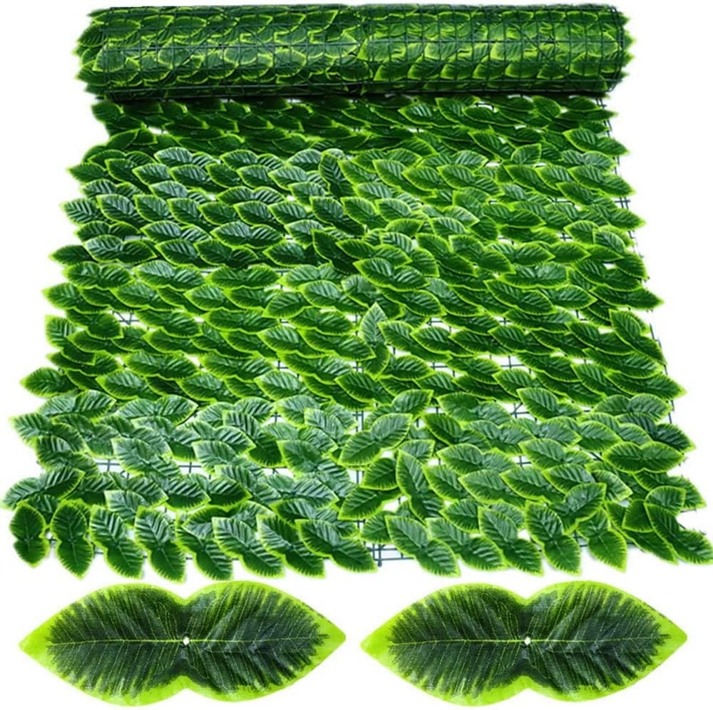 Haie artificielle feuillage lierre 1m x 1m