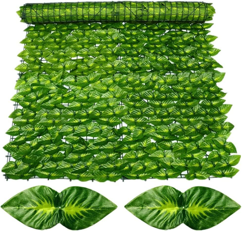 Haie lierre feuillage artificiel 1m x 1m