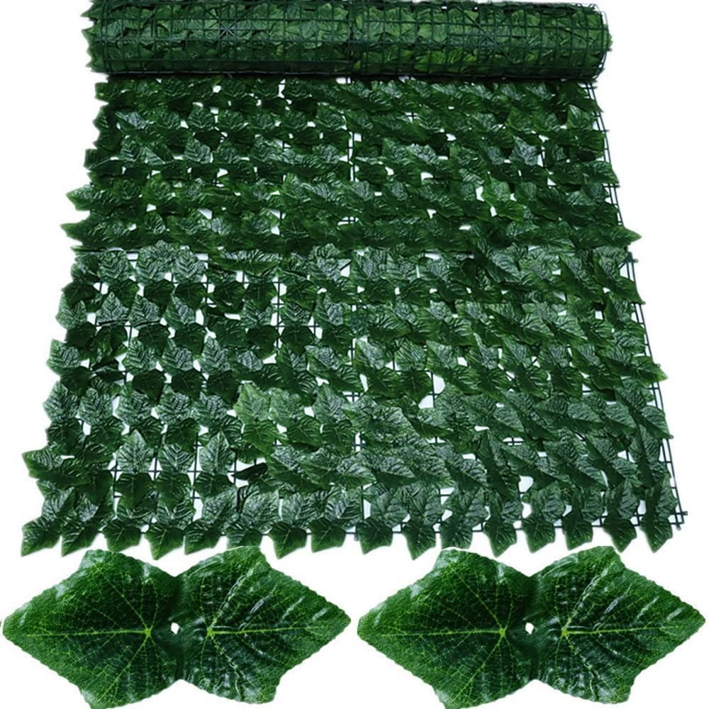 Haie feuillage lierre artificiel 1x1m