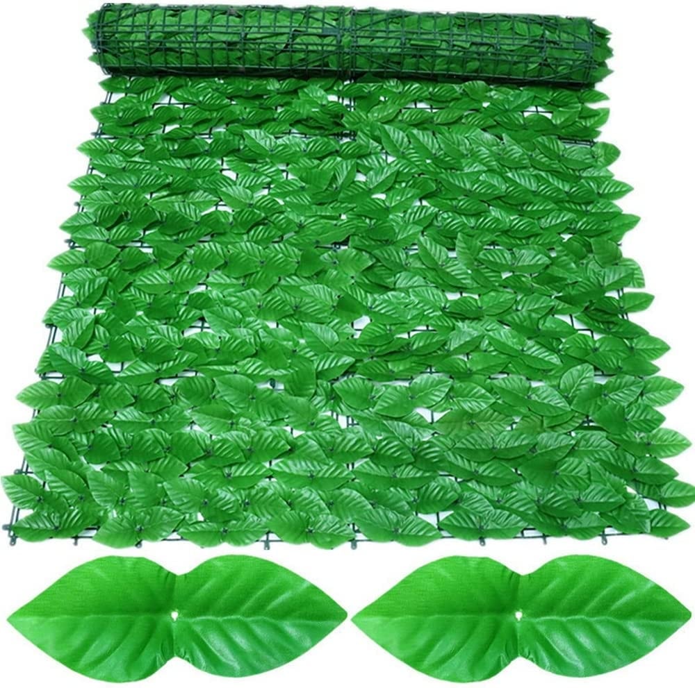 Haie feuillage lierre artificiel 1m x 1m
