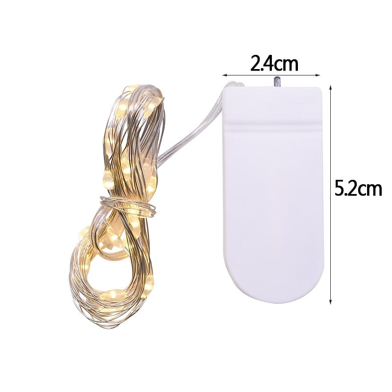 Guirlande lumineuse led jaune